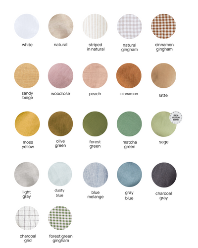 Linen scraps in various colors & sizes (2.2 lbs/ 1kg) - sneakstylesanctums