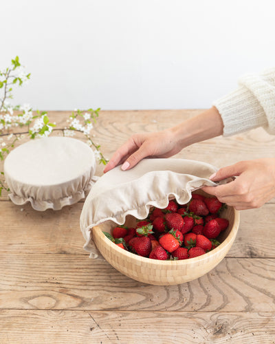 Natural bowl cover set of 2 - sneakstylesanctums