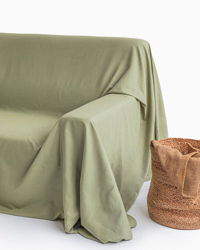 Couch cover in Sage - sneakstylesanctums