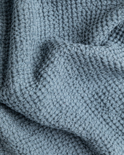 Gray blue waffle towel set (3 pcs) - sneakstylesanctums