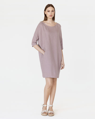 Relaxed fit linen dress ARUBA in Various colors - sneakstylesanctums