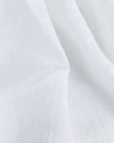 White Linen tablecloth - sneakstylesanctums